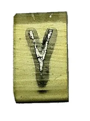 8 mm Pb sada znakov v PVC