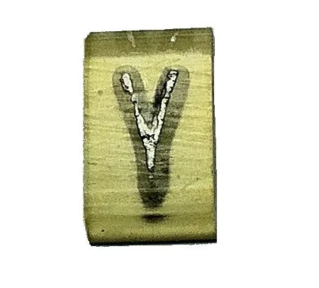 8 mm Pb znak v PVC
